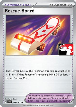 Rescue Board 159  - Holofoil Prize Pack Series Cards - Uncommon