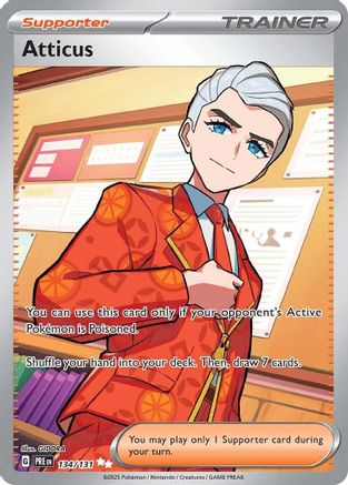 Atticus 134/131  - Holofoil SV Prismatic Evolutions - Ultra Rare