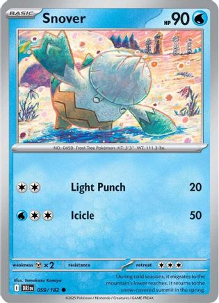 Snover 059  SV10 Destined Rivals - Common