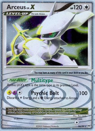 Arceus Lv.X (96) (96) 096  - Holofoil Arceus - Ultra Rare