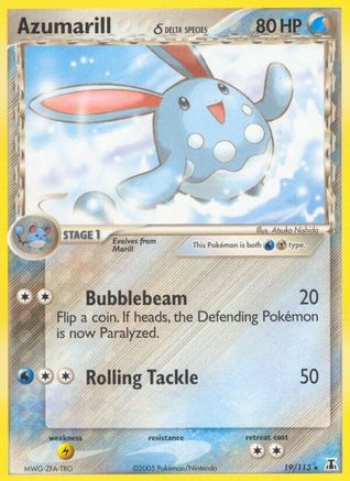 Azumarill (Delta Species)  Delta Species - Rare