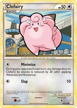 Clefairy  HeartGold SoulSilver - Common