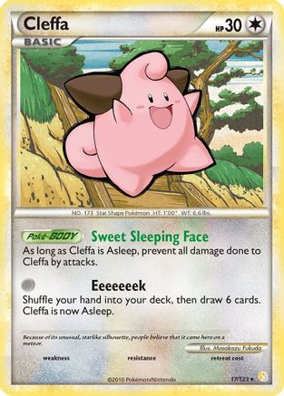 Cleffa  - Reverse Holofoil HeartGold SoulSilver - Rare