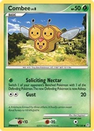 Combee  - Reverse Holofoil Diamond and Pearl - Common