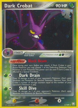 Dark Crobat  Team Rocket Returns - Holo Rare