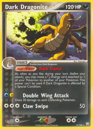 Dark Dragonite  - Reverse Holofoil Team Rocket Returns - Rare
