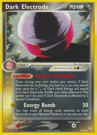 Dark Electrode/109  Team Rocket Returns - Holo Rare