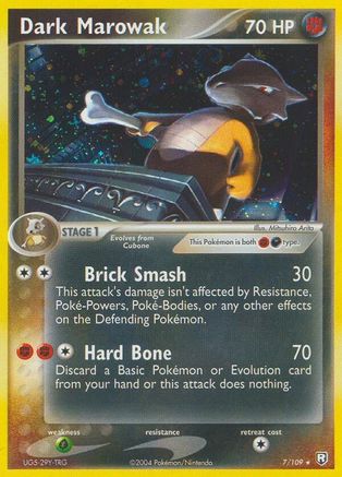 Dark Marowak  - Reverse Holofoil Team Rocket Returns - Holo Rare