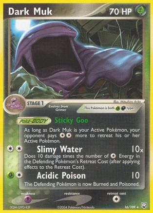 Dark Muk  - Reverse Holofoil Team Rocket Returns - Rare