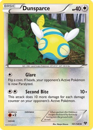 Dunsparce  XY Base Set - Uncommon