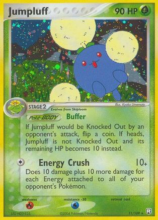 Jumpluff/109  - Reverse Holofoil Team Rocket Returns - Holo Rare