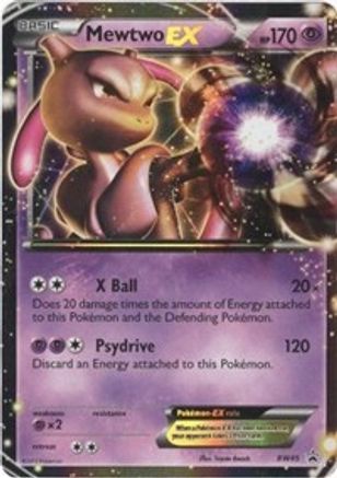 Mewtwo EX BW45  - Holofoil Black and White Promos - Promo