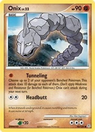 Onix 092/130  Diamond and Pearl - Common