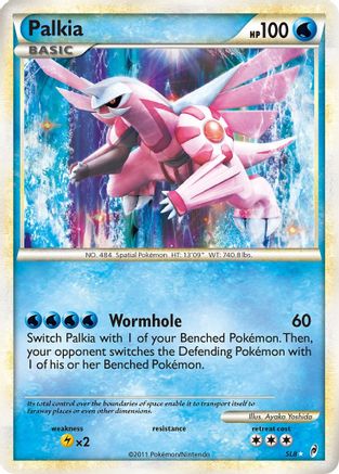 Palkia (Shiny) SL8  - Holofoil Call of Legends - Shiny Holo Rare