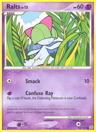 Ralts 102  - Reverse Holofoil Secret Wonders - Common