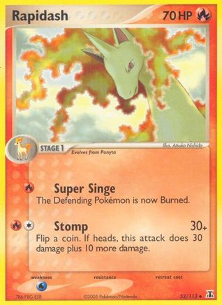 Rapidash  Delta Species - Uncommon