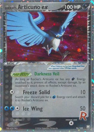 Rocket's Articuno ex  Team Rocket Returns - Ultra Rare