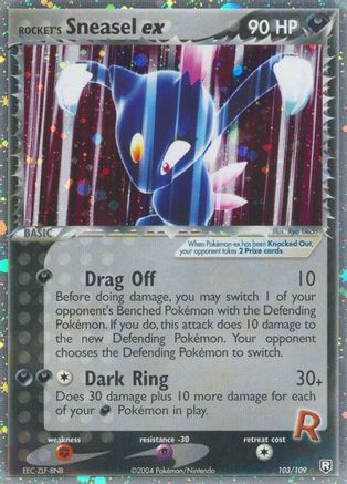 Rocket's Sneasel ex  - Holofoil Team Rocket Returns - Ultra Rare