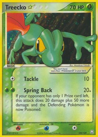 Treecko Star  - Holofoil Team Rocket Returns - Ultra Rare