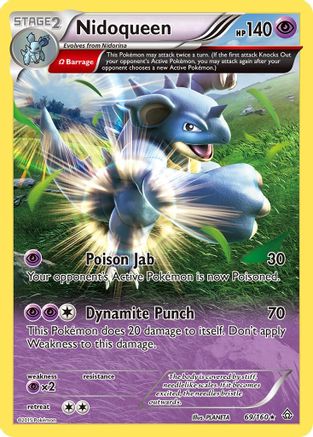 Nidoqueen (Omega) 069/160  XY  Primal Clash - Rare