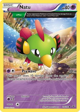 Natu (28 Delta) 028/108  XY  Roaring Skies - Common