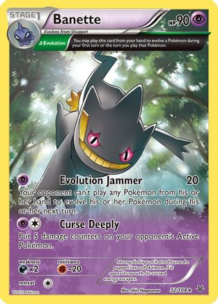 Banette (32 Delta) 032/108  XY  Roaring Skies - Rare