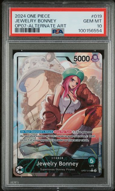 2024 ONE PIECE OP07-500 YEARS IN THE FUTURE #019 JEWELRY BONNEY ALTERNATE ART