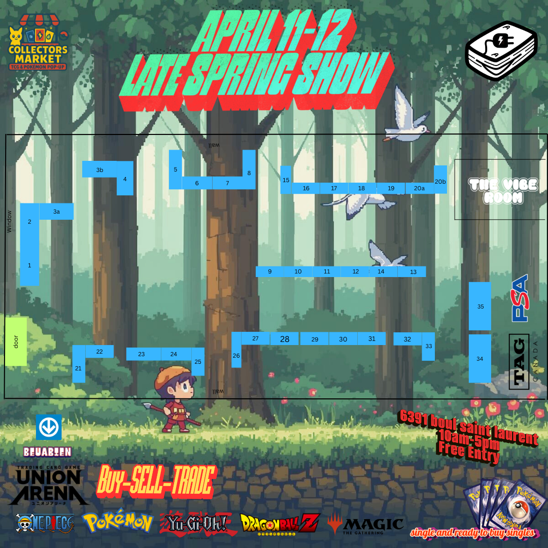 Late Spring card show April 11-12