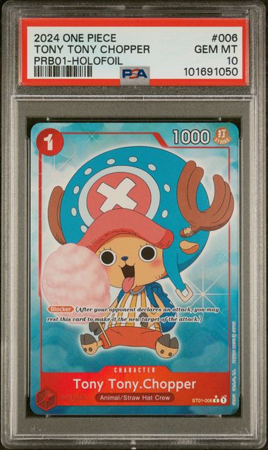 2024 ONE PIECE PRB01-PREMIUM BOOSTER -ONE PIECE CARD THE BEST- #006 TONY TONY CHOPPER HOLOFOIL