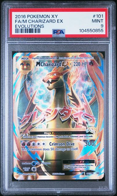 2016 POKEMON XY EVOLUTIONS #101 FA/M CHARIZARD EX EVOLUTIONS