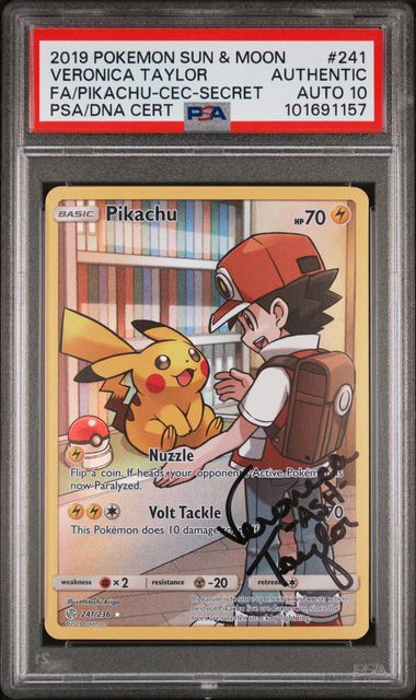 2019 POKEMON SUN & MOON COSMIC ECLIPSE #241 FA/PIKACHU FA/PIKACHU-CEC-SECRET